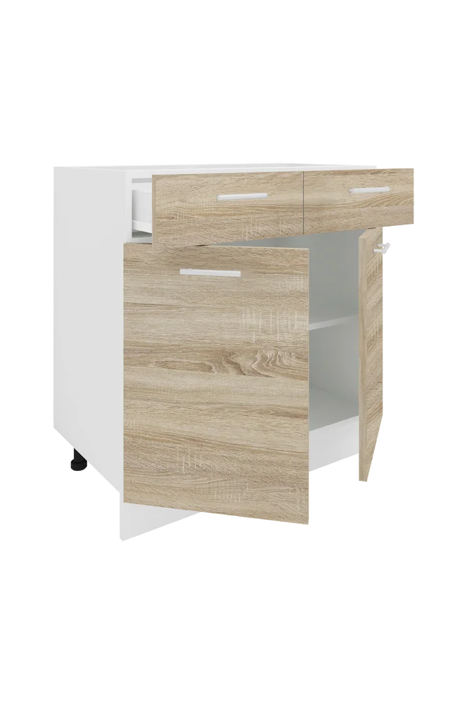 Skap Esilo 2 Doors/ 1 Drawer – Flerfarget m v:3503193 Skap Esilo 2 Doors/ 1 Drawer – Flerfarget m v:3503193