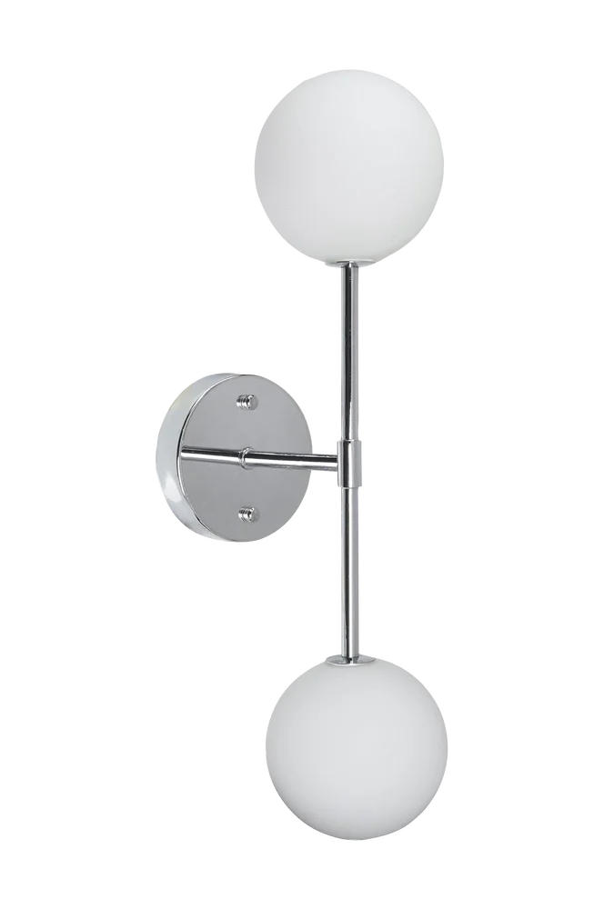 Vegglampe Sigma 49 cm – Krom – Belysning | m v:6783386 Vegglampe Sigma 49 cm – Krom – Belysning | m v:6783386