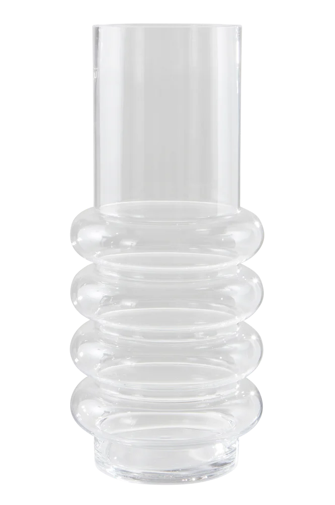 MIST glassvase - høyde 36 cm - Transparent - Dekor | m v:5871030