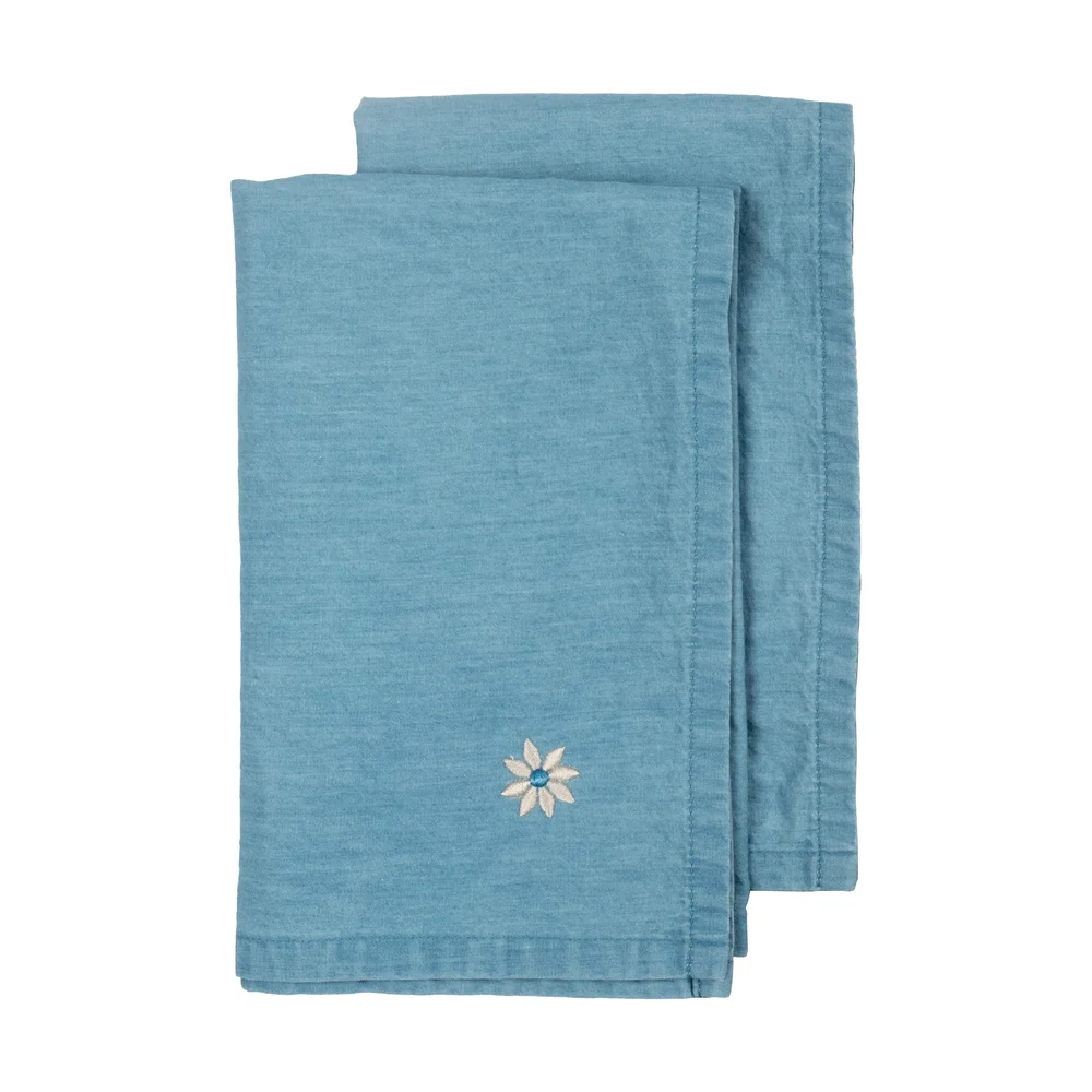 Eden denim tøyserviett 45×45 cm 2-pk v:877495 Eden denim tøyserviett 45×45 cm 2-pk v:877495
