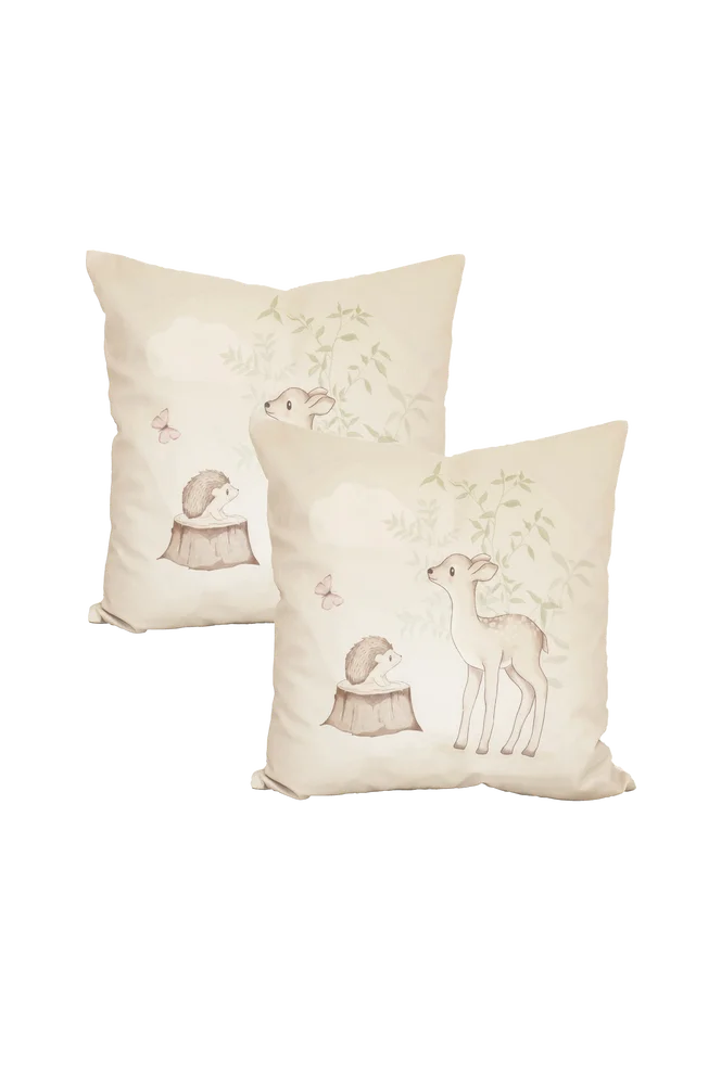 Bambi fodral 45×45 2-pakning – Beige – Tekstiler | m v:7918727