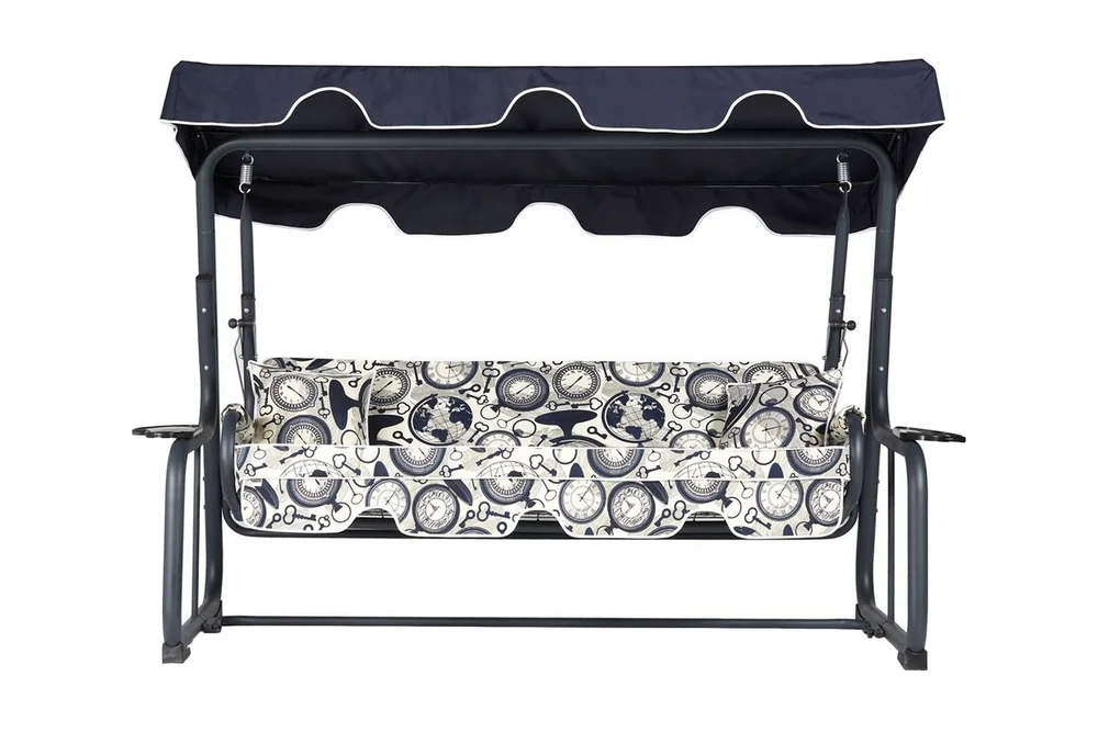 Junceus 3-seters Hammock med Tak v:7934198