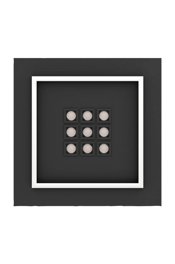 Taklampe Balazote Square – Svart – Belysning | m v:593395 Taklampe Balazote Square – Svart – Belysning | m v:593395