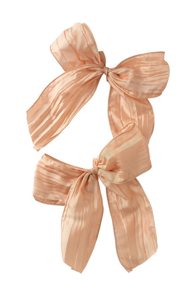 Bånd Crushente Bow 2-pakning – Rosa – Dekor | m v:9904902 Bånd Crushente Bow 2-pakning – Rosa – Dekor | m v:9904902