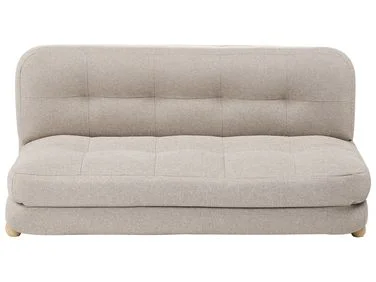 Sovesofa 2-seters ESBJERG Imitert lin Beige v:4651411 Sovesofa 2-seters ESBJERG Imitert lin Beige v:4651411
