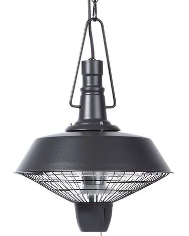 Hengende infrarød terrassevarmer AMIATA 2100 W Svart v:8195225