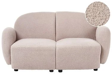 Sofa 2-seters JULE Bouclé Beige v:5767413 Sofa 2-seters JULE Bouclé Beige v:5767413