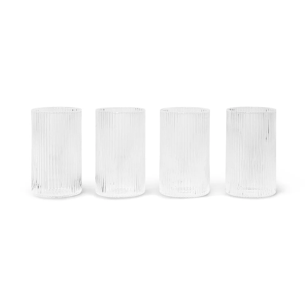 Ripple Drikkeglass 14 cl 4-pk, Klar v:7016986