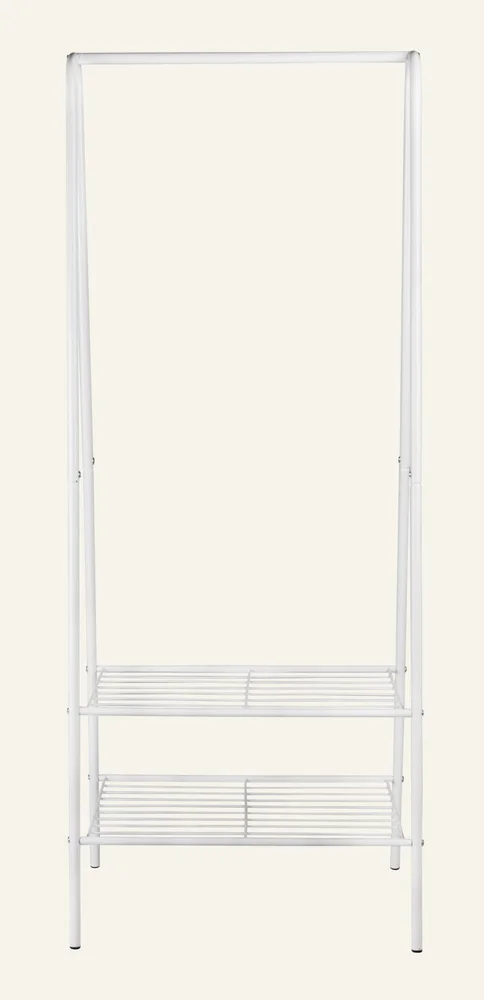 Klesstativ hvit – 60x45x152 cm v:662443 Klesstativ hvit – 60x45x152 cm v:662443
