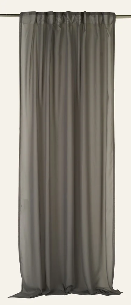 Gardin mørk grå – 130×240 cm v:9807263 Gardin mørk grå – 130×240 cm v:9807263