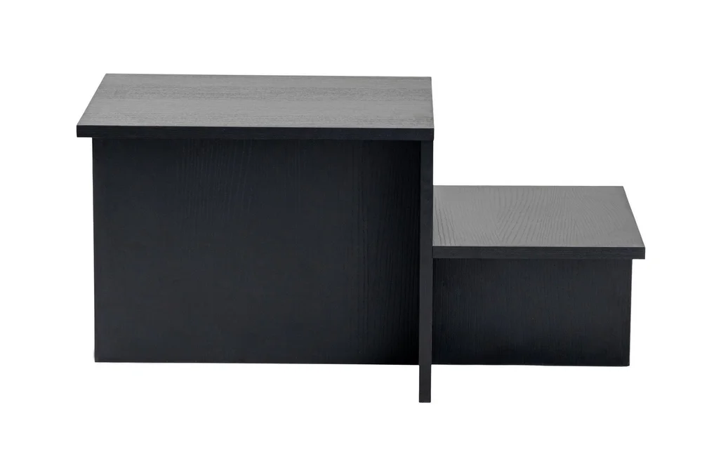 Fabrony sofabord 80x40 cm svart v:3075507