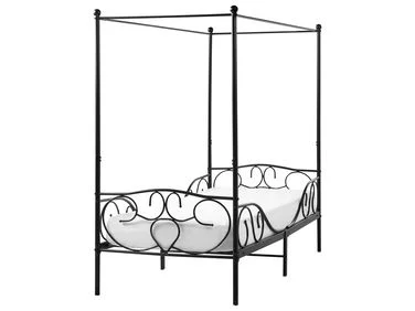 Himmelseng Metall SORMERY 90 x 200 cm Svart v:729728