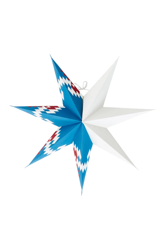SIRKAS adventsstjerne ø 60 cm – Blå – Belysning | m v:4968072