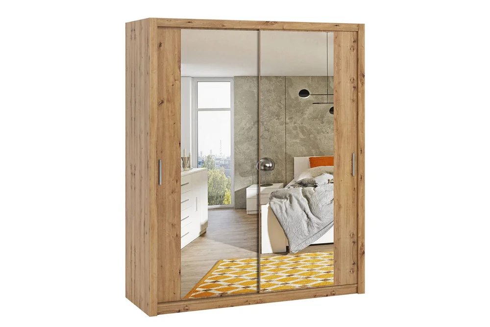 Julissa Garderobe 180 cm med Speil v:8211890