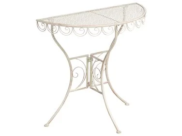 Bistrobord JUINA 80 cm 36 cm Metall Lys beige v:7429791 Bistrobord JUINA 80 cm 36 cm Metall Lys beige v:7429791
