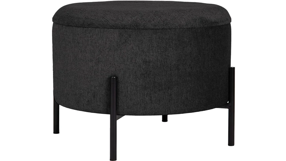 Karan puff med oppbevaring 55 cm rund v:9179371