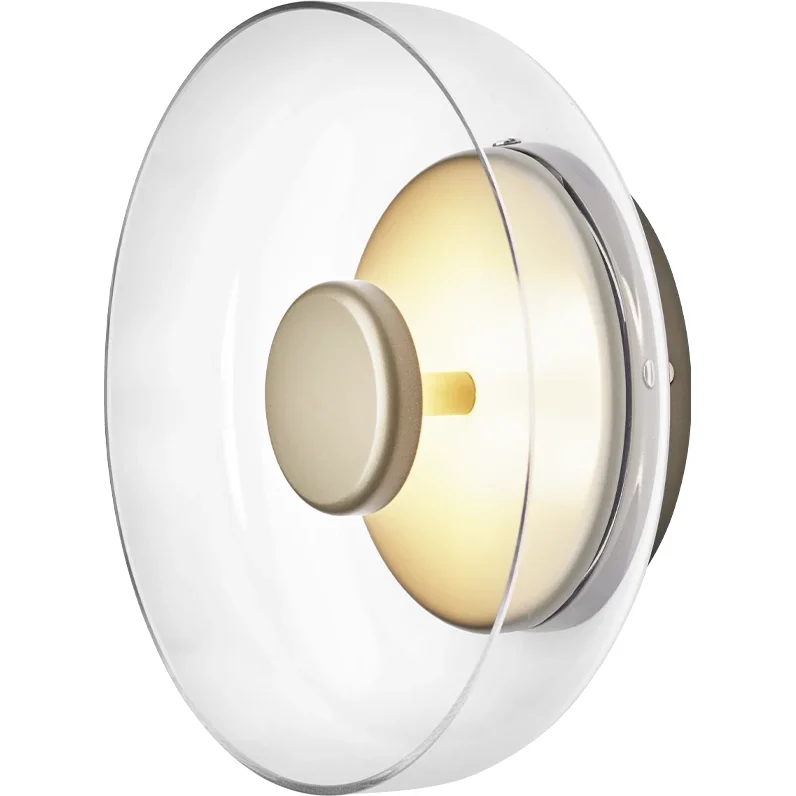 Blossi Vegglampe, Gull / Klar v:9843020