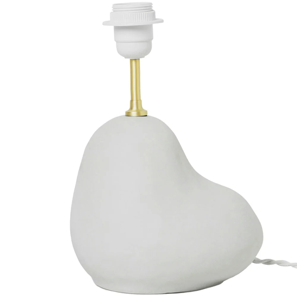 Hebe Small Lampefot, Off-white v:494503