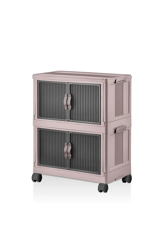 Flerbruks skap Hanah Home Lavine 67 (32 x 67 x 56 cm) Pulver v:4426796 Flerbruks skap Hanah Home Lavine 67 (32 x 67 x 56 cm) Pulver v:4426796