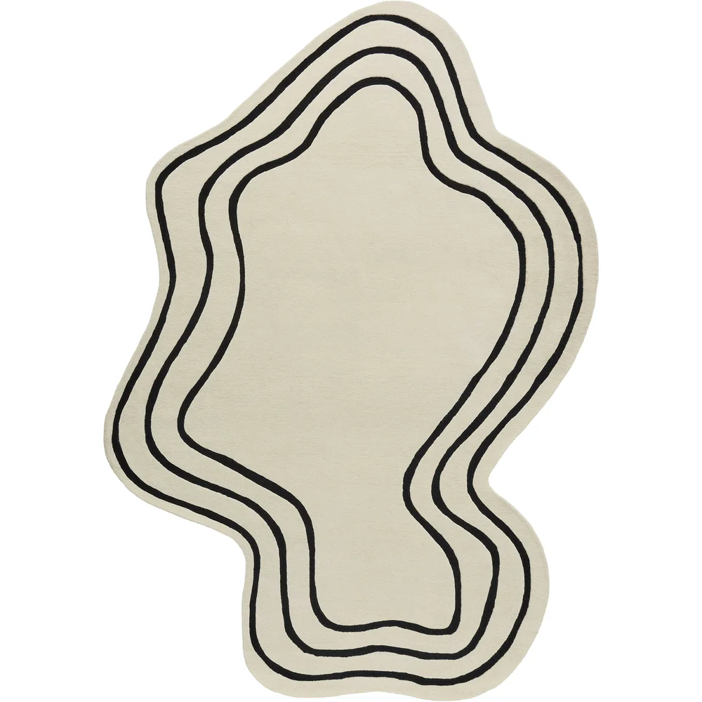Curve Ullteppe 250×350 cm, Off-white v:5293622