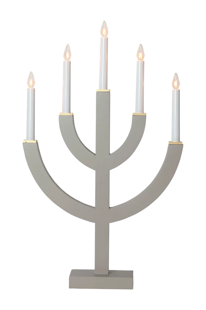 Lysestake Anno 59 cm – Grå – Belysning | m v:9069076 Lysestake Anno 59 cm – Grå – Belysning | m v:9069076