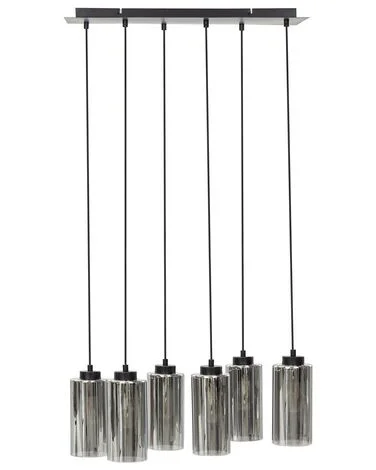 Pendellampe PURIRI Glass Grå v:2676074