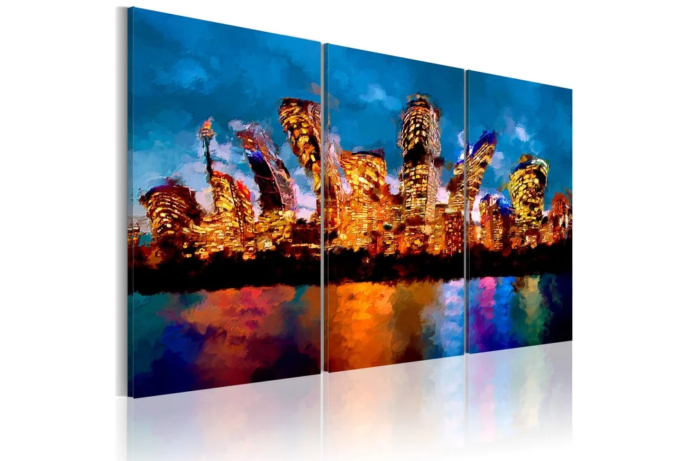 Bilde Mad City Triptych 60x40 v:6288994