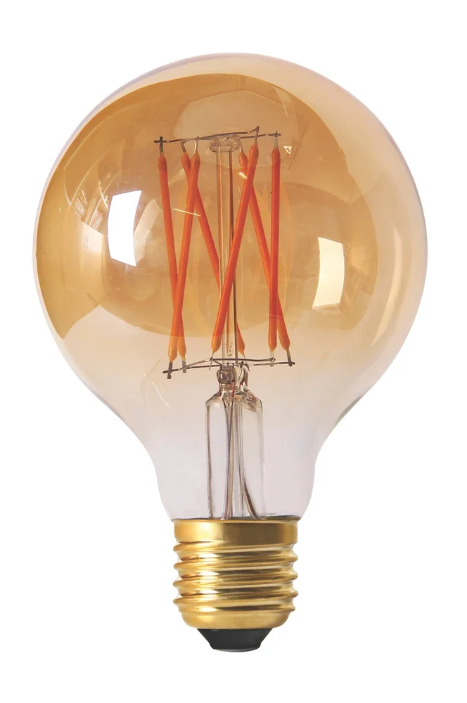 ELECT LED FILAMENT lyskilde 80 mm E27 – Gull – Belysning | m v:9795227