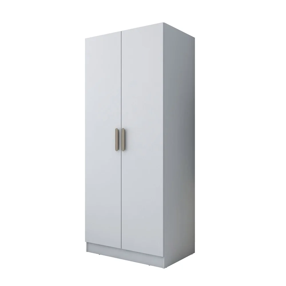 Garderobeskap Wallxpert Dara BA170 (90 x 210 x 57,5 cm) Hvit v:6676141